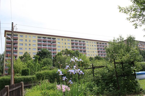 Mit Blick ins Grüne gelegene 2-Raum-Wohnung mit Balkon - Foto 1