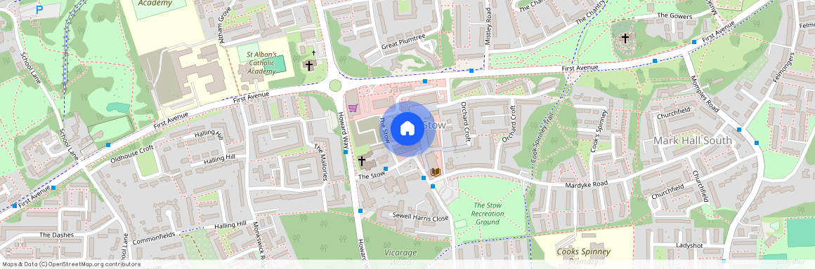 The Bays, Harlow, Essex, CM20