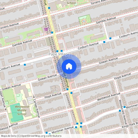 1023 Pape Avenue Unit# Upper, Toronto