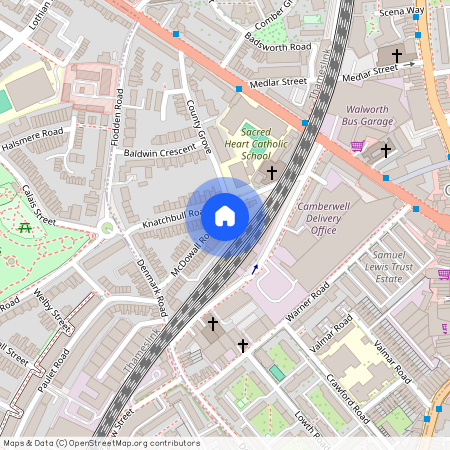 2 bed flat to let, Mcdowall Road, SE5 London