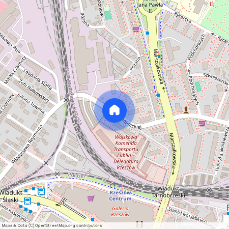 ul. Marii Konopnickiej, 1000-Lecia, Rzeszów, podkarpackie