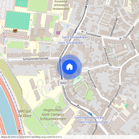 Voskenslaan 205, Gent