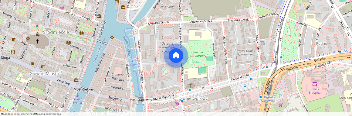 ul. św. Barbary, Śródmieście, Gdańsk, pomorskie