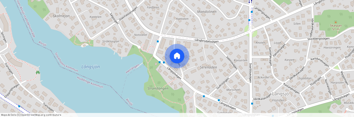 Myrtenstigen, Älvsjö