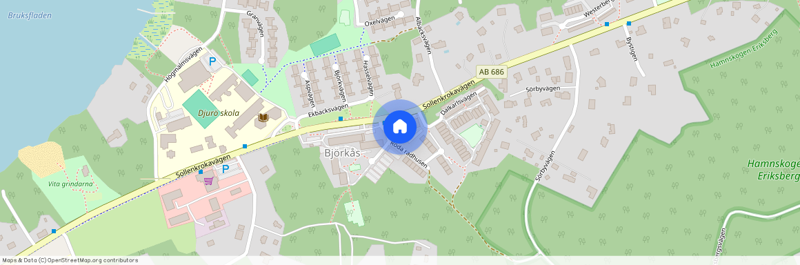 Värmdö, Djurö, Stockholm, Björkåsvägen 1