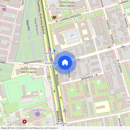 Wołoska 88B, Warszawa, Mokotów, Stary Mokotów