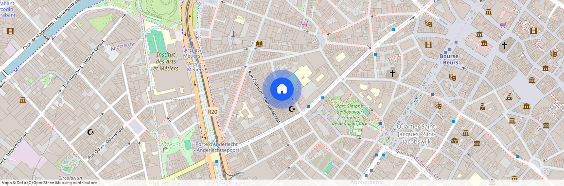 Rue De La Buanderie - Washuisstraat, 18, 1.1, 1000, Brussel