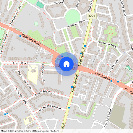 Atkins Road, Clapham Park, London, SW12