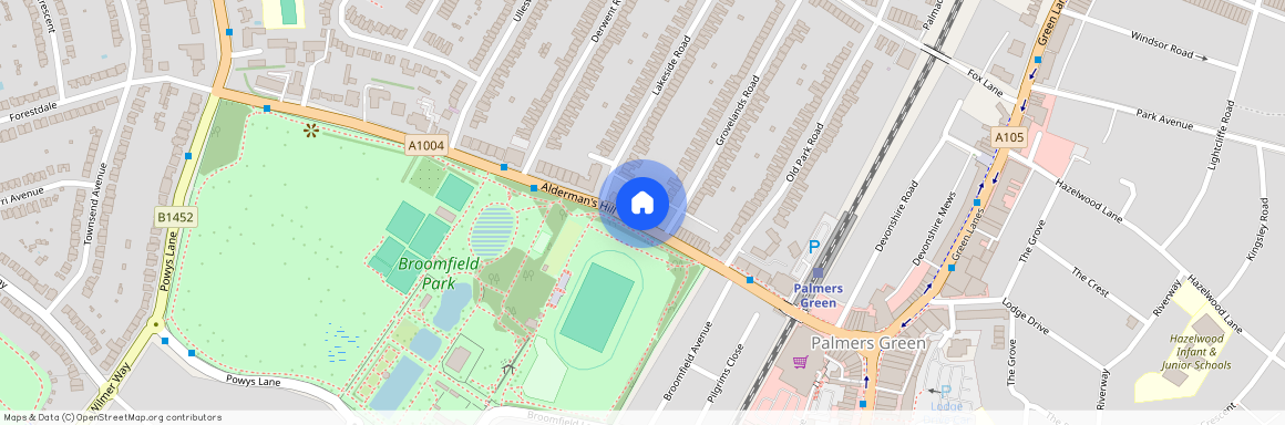 Aldermans Hill, London, N13