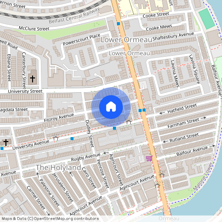 18 Fitzroy Avenue, Belfast, BT7 1HW