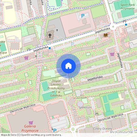 ul. Obrońców Wybrzeża, Przymorze Wielkie, Gdańsk, pomorskie