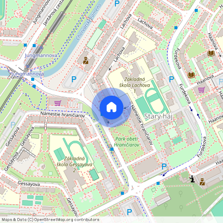 Námestie Hraničiarov 13, Bratislava-Petržalka, okres Bratislava V