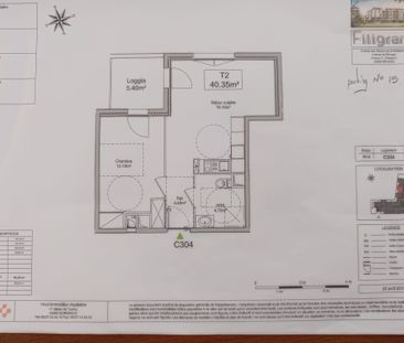 Location Appartement 2 pièces 40m² BRUGES 33520 - Photo 4