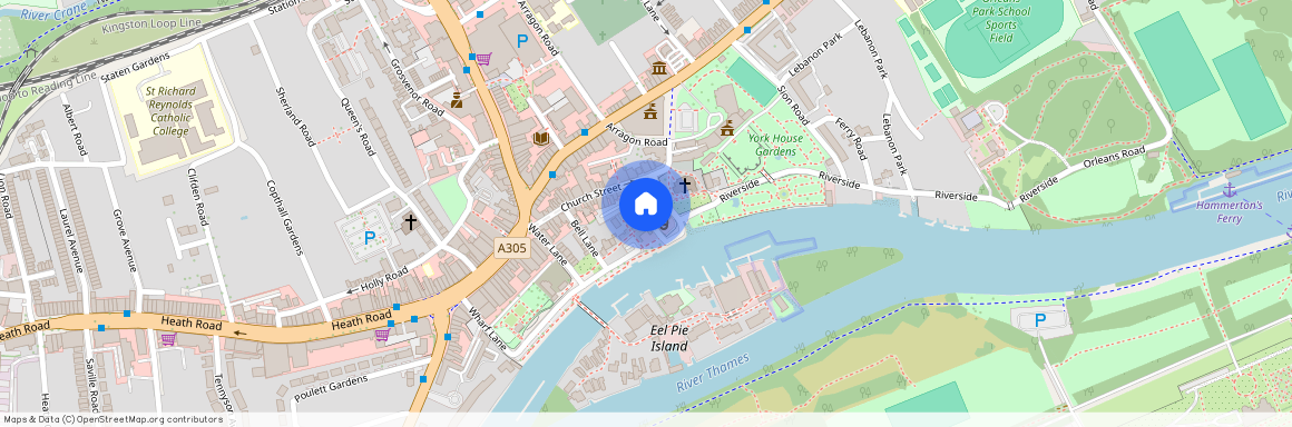 Flood Lane, Twickenham, TW1, London