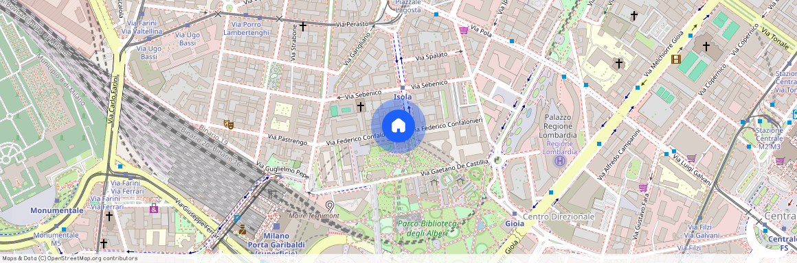 Via Federico Confalonieri, Milan, Lombardy 20124