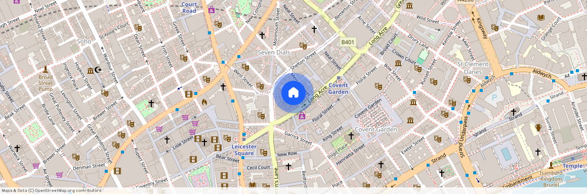 Slingsby Place WC2E, Covent Garden, London