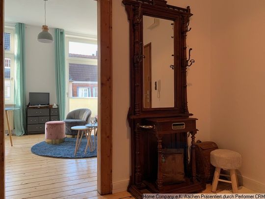 Aachen-Ost: Im Retro-Schick möbl. 3-Zi-Whng. m. Balkon - Photo 1