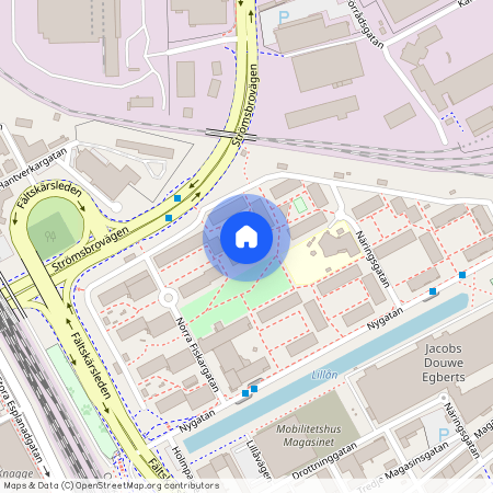 Norra Fiskargatan 10 B, Öster