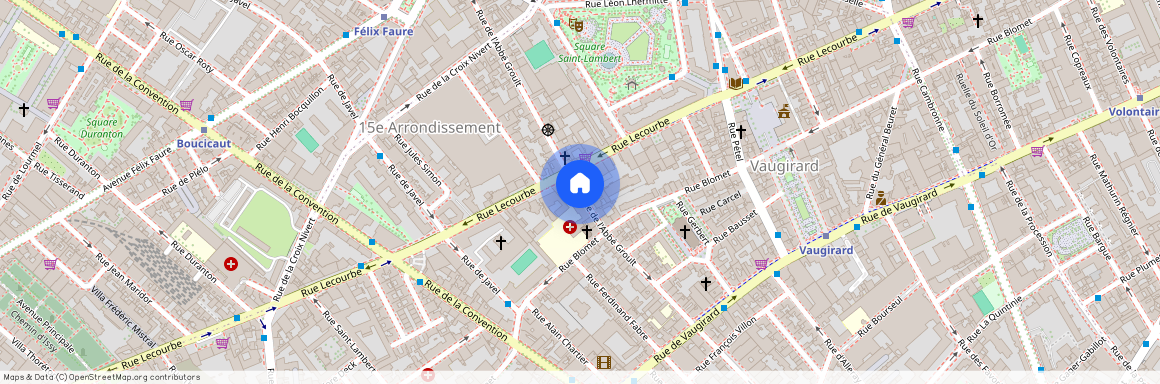 Rue de l'Abbé Groult, Francja, Paris