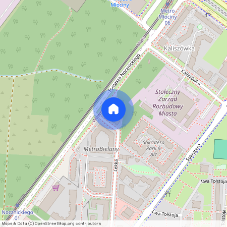 mazowieckie, Warszawa, Bielany, Tomasza, Nocznickiego