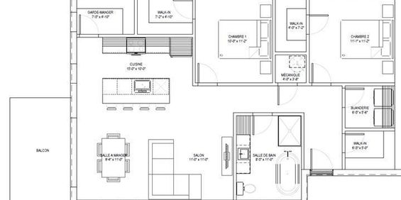 NOUVEAUX LOGEMENTS À LOUER – SOYEZ LES PREMIERS À Y HABITER ! ✨ 🏡 Magnifiques grands 4 ½ de 1010 pi² dans un immeuble de construction neuve - Photo 3