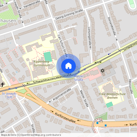 Carl-Schurz-Straße 1a, 28209 Bremen - Schwachhausen