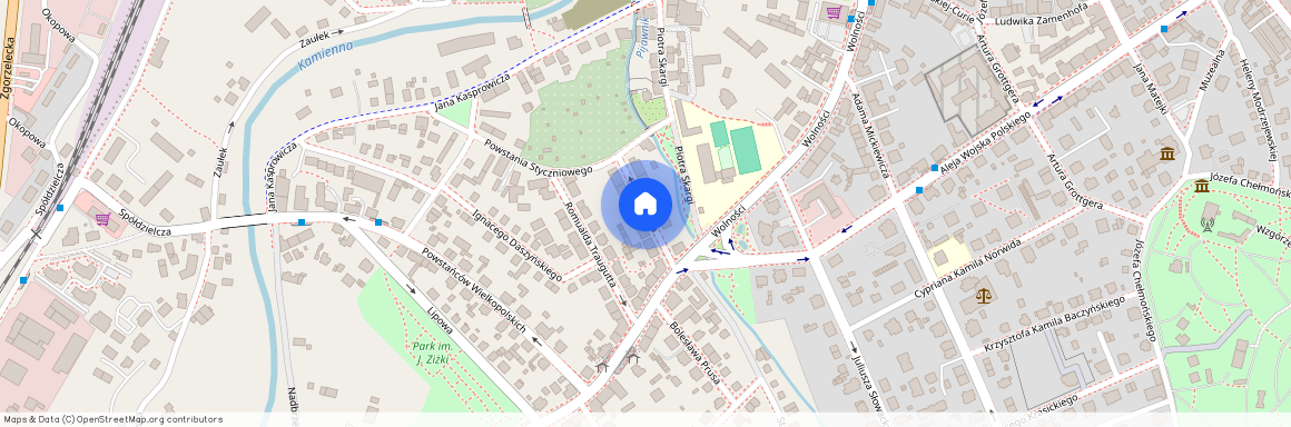 ul. Szewska, Śródmieście, Jelenia Góra, dolnośląskie