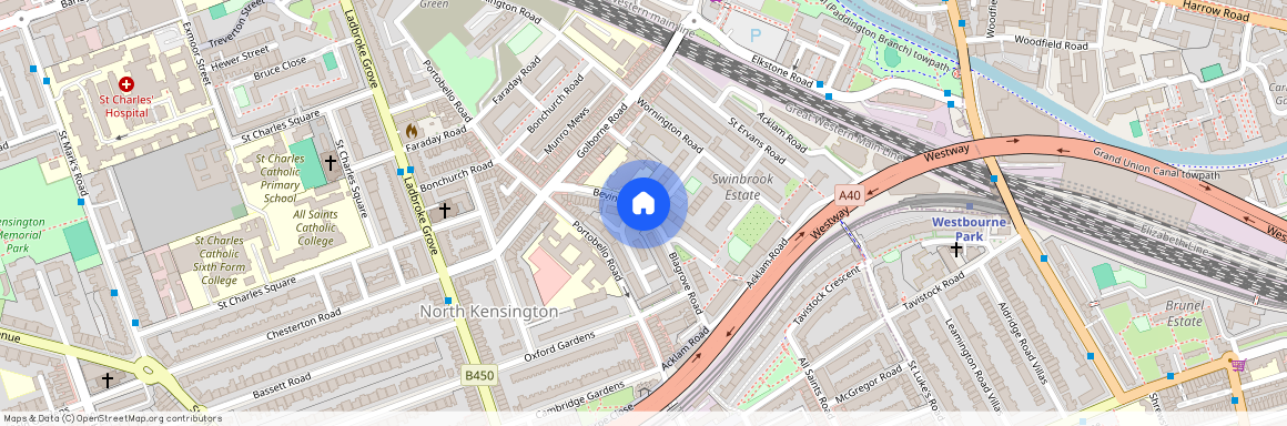 Bevington Road, Notting Hill, W10, London