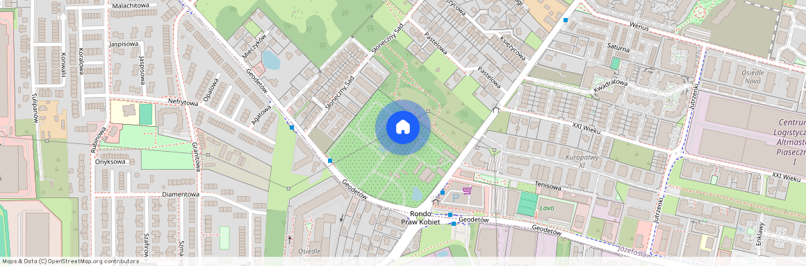 ul. Geodetów, Józefosław, Piaseczno, piaseczyński, mazowieckie