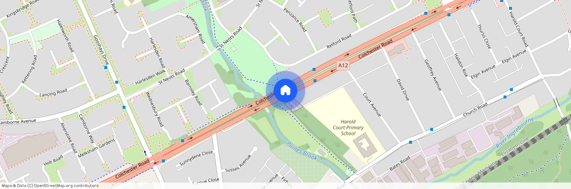 Colchester Road, RM3