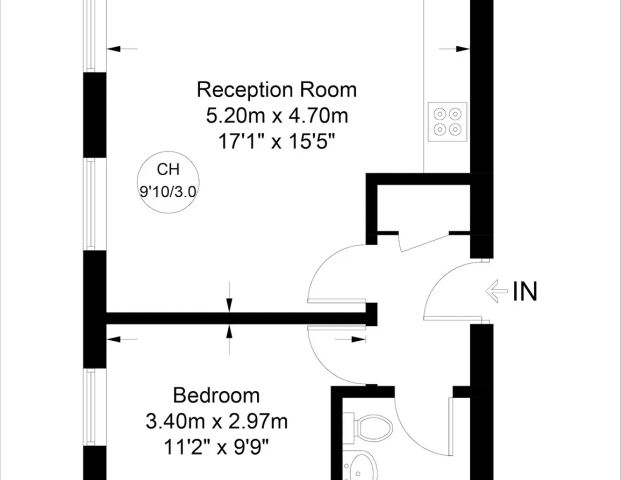 1 bedroom flat in Richmond - Photo 1