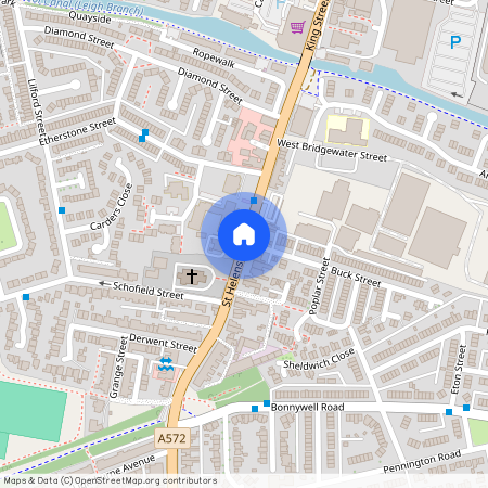 St Helens Road, Leigh, Leigh, WN7