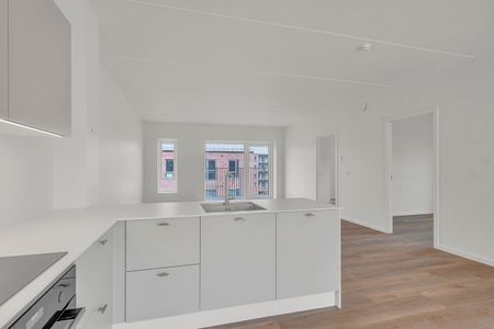 Moderne 4-værelses lejlighed med altan og udsigt i Nørresundby - Photo 3