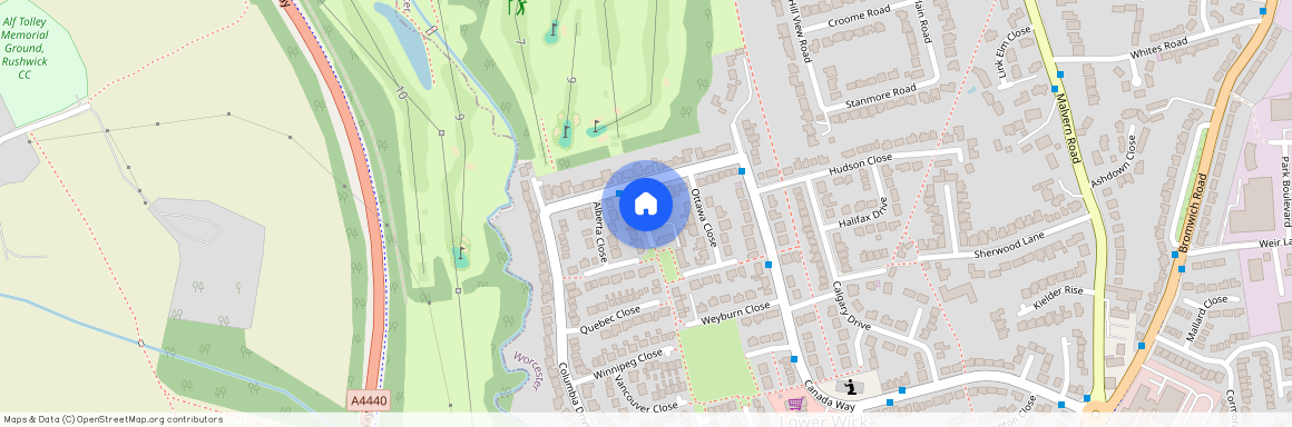 Oakville Close, Worcester WR2