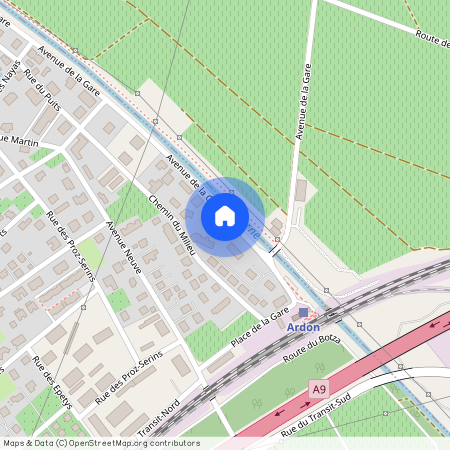 Avenue de la Gare 39, 1957 Ardon