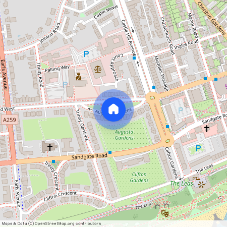 Augusta Gardens, Folkestone, Kent, CT20