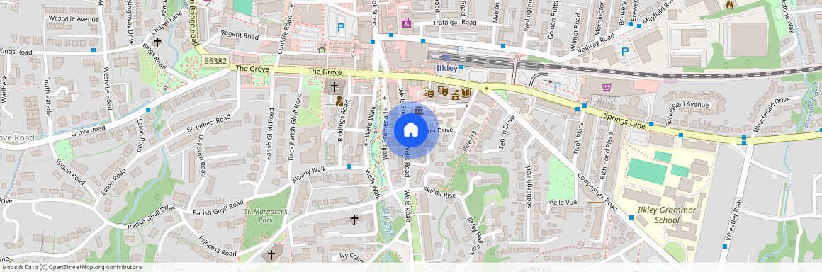 Brookside, Wells Walk, Ilkley, West Yorkshire, LS29