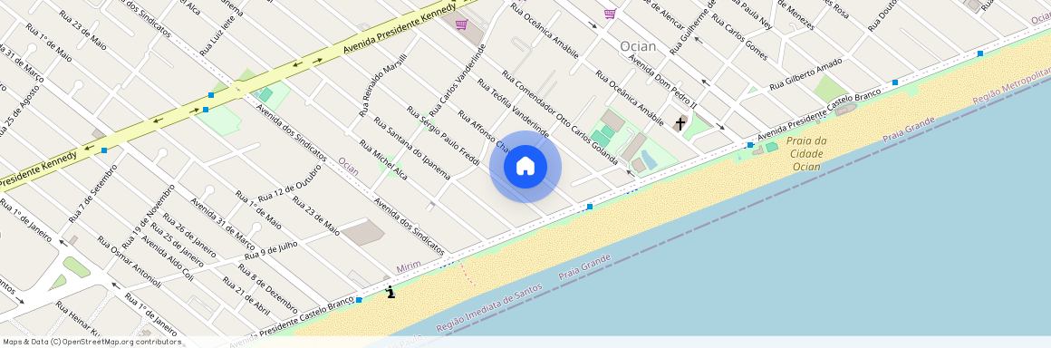 Rua Affonso Chaves, 165 - Cidade Ocian, Praia Grande - SP