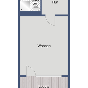 Praktische Singlewohnung mit Balkon, Aufzug und Kellerraum in Frankfurt-Eschersheim - Photo 2