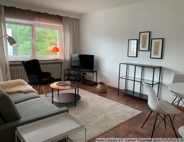 Aachen-Burtscheid: gemütlich modern möbl. 3 Zi.-Whng. mit Balkon; Garage; City-Nähe - Foto 1