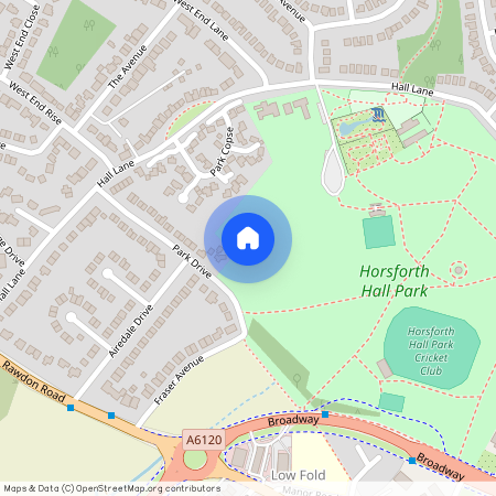 Park Drive, Horsforth, Leeds, West Yorkshire, UK, LS18