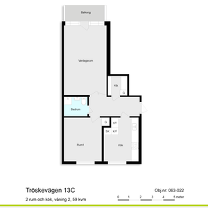 Tröskevägen 13C, Eslöv Centrum - Photo 3