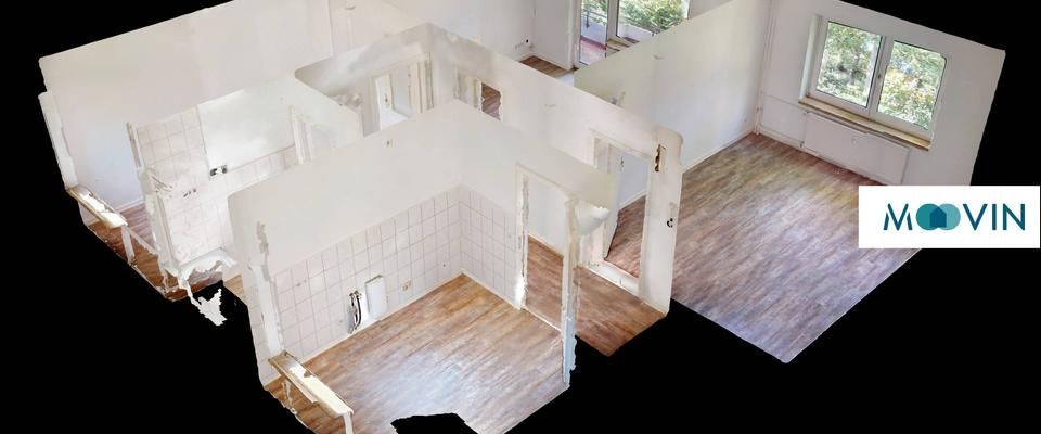 Toll geschnittene 3-Zimmer-Wohnung mit BALKON und WANNENBAD - Photo 1