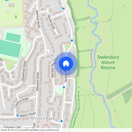 Queens Road, Priors Park, Tewkesbury