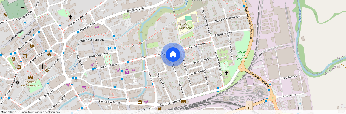 Rue du Jura 20, 2800 Delémont