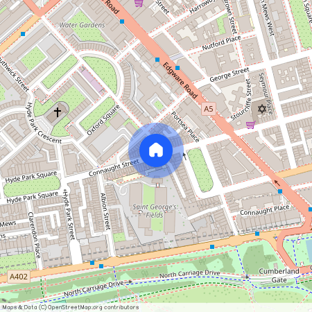 Connaught Street, Hyde Park Estate, London, W2