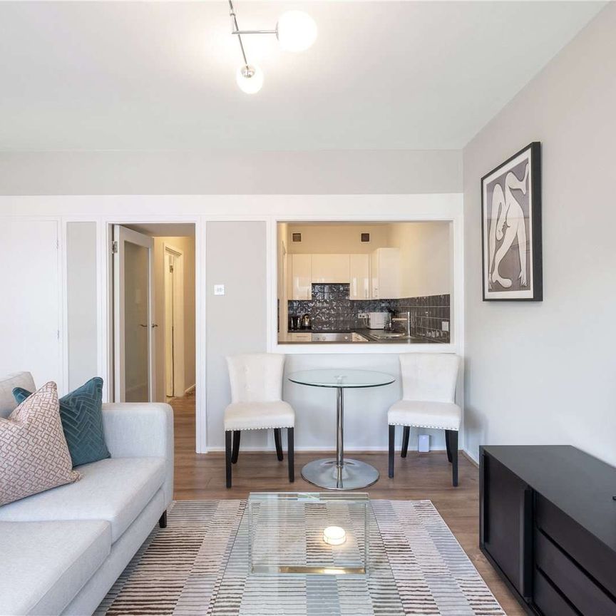 Large studio apartment with separate kitchen and good storage in well maintained building in the heart of Victoria. - Photo 1