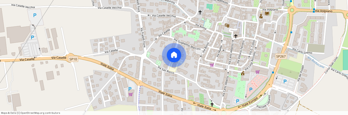 Leinì, Via dogliotti achille mario