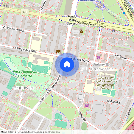 ul. Zbigniewa Romaszewskiego, Słodowiec, Bielany, Warszawa, mazowieckie