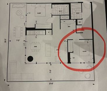 For Lease - 25 Richmond Street Unit# 2310-Second Bedroom, Toronto, ... - Photo 1